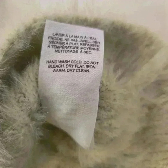 Garage Womens V-Neck Long Sleeve Knit Cardigan Mint Green Size Medium - Picture 7 of 9